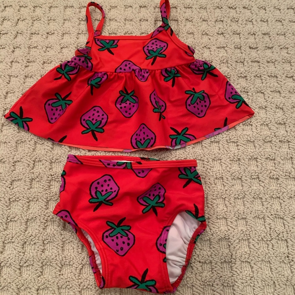 Hanna Andersson Adorable Strawberry Swimsuit